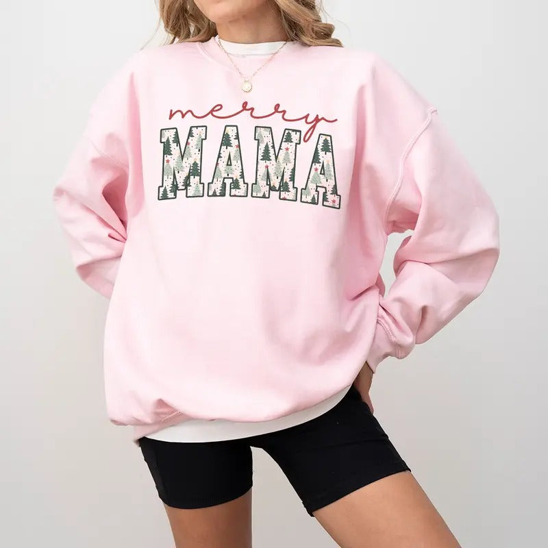 Coquette Pink Bow Christmas Tree Sweatshirt, Christmas Tree Bow Sweatshirt, Coquette Pink Christmas Sweater, Coquette Farm Fresh Xmas Tee Shirt, Christmas Bow Shirt, Gift For Herstyle{n002}2
