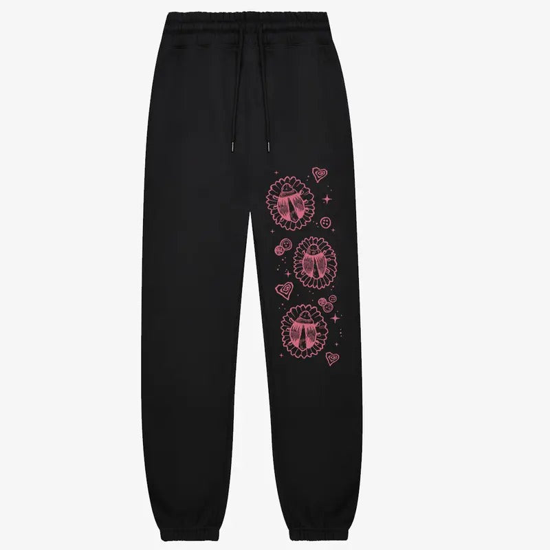 Coraline Cocoa Beetles Sweatpants, Coraline Sweatsuits, Coraline Horror Movie, Halloween movie, Chritmas Gifts