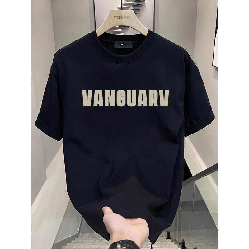 Cotton Short-Sleeved T-shirt for Men and Women Summer Trendy Loose All-Match Couple's Topsstyle{n002}2