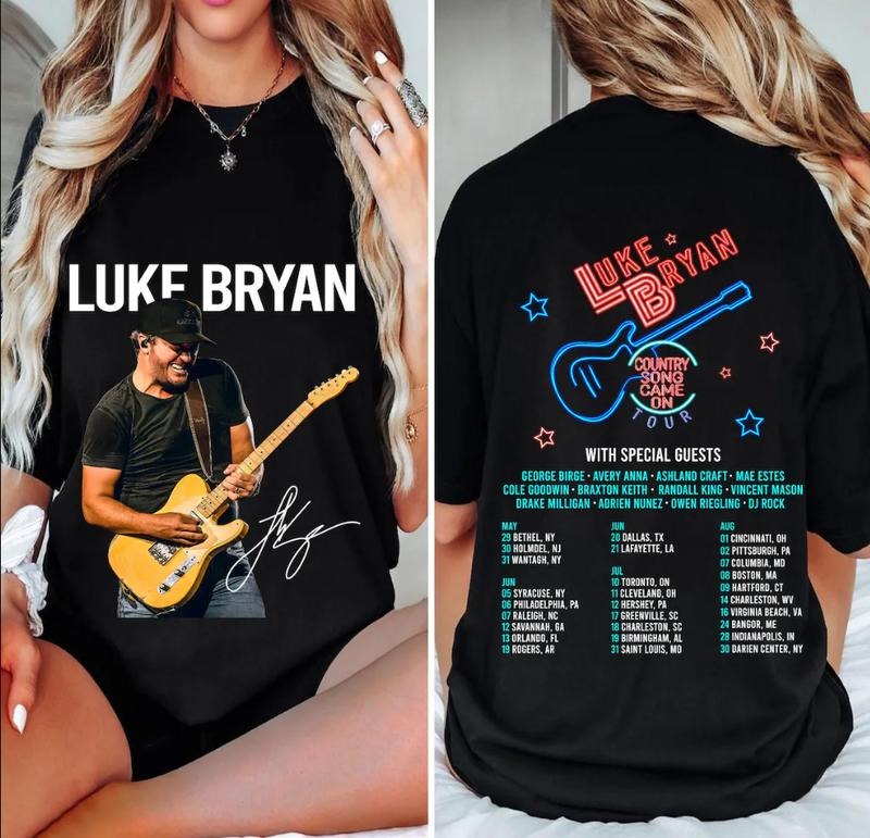 Country Song Came On Shirt, L Bryann Fan Gift Tee