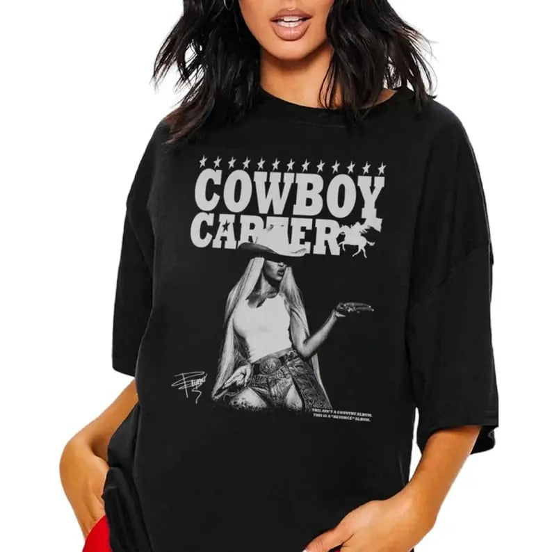 Cowboy Carter Shirt, Cowboy Carter Tee, Princess of Pop Homage Graphic Unisex Sweatshirt, Country Music Shirt, Gift for Beyoncé Fan