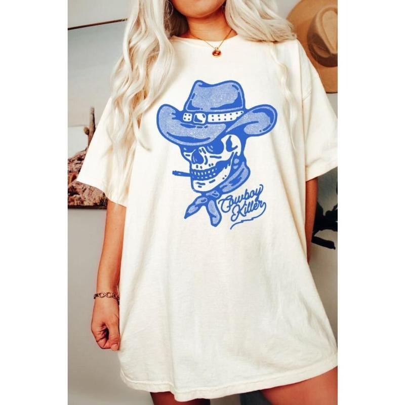Cowboy Killer Shirt, Rodeo Shirt, Western Graphic Tee, Oversized Graphic T-shirt, sweater Hoodie