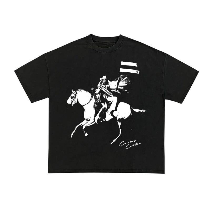 Cowboy Tour 2025 Must-Have Graphic Tee, Vintage 90s Vibe for Fans