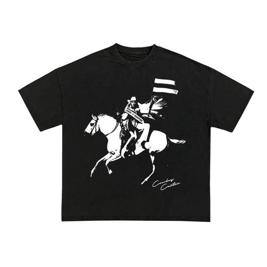 Cowboy Tour 2025 Must-Have Graphic Tee, Vintage 90s Vibe for Fans