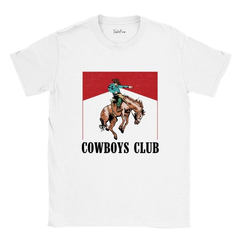 Cowboys Club!-Classic Unisex, Cowboy marlboro Rodeo 90s, gift for boy friend T-shirt, sweater and Hoodie vintage shirt