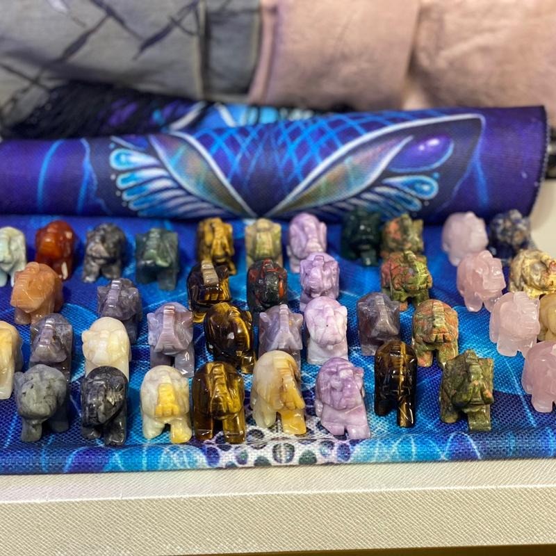 Crystal elephant Home Ornament