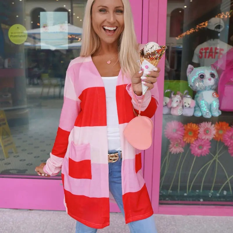 Cupid Colorblock Cardigan