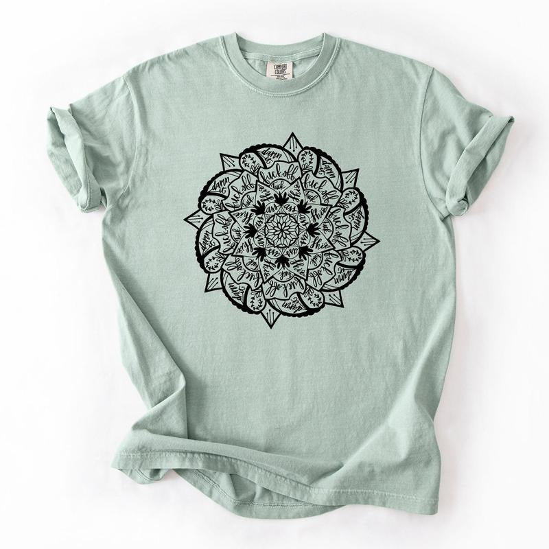 Cuss Word Mandela, Funny, Sassy, Sarcastic, Vulgar, Crude Tshirt, Women's Comfort Colors Tee