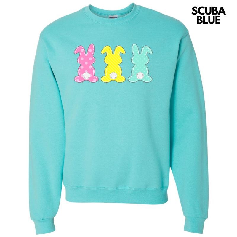 Cute Pattern Bunny Trio Sweatshirt 'NLB'
