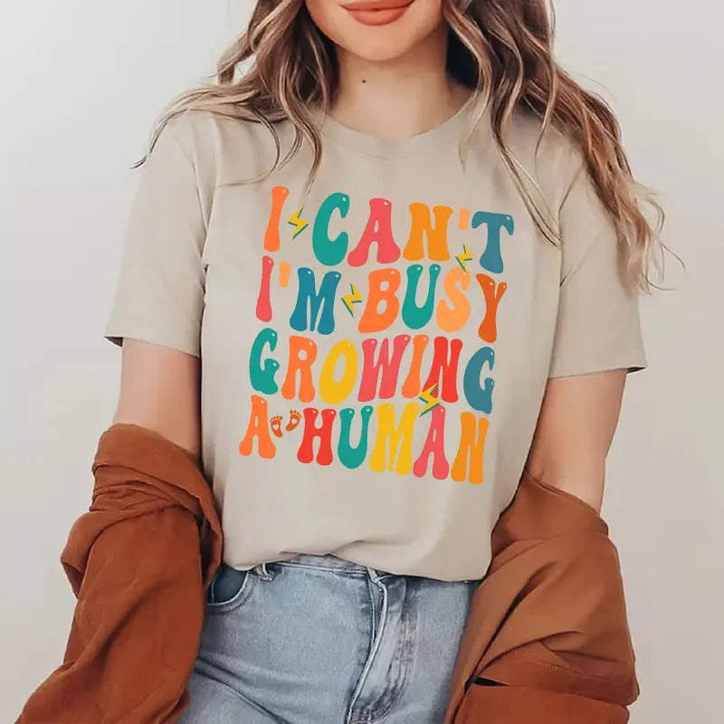 Cute Pregnant T-shirt | Pregnancy Reveal Shirt | Mom-to-Be Gift | Maternity Announcement Tee