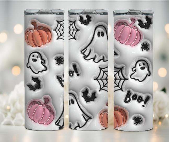 Cute Puff Halloween Tumbler