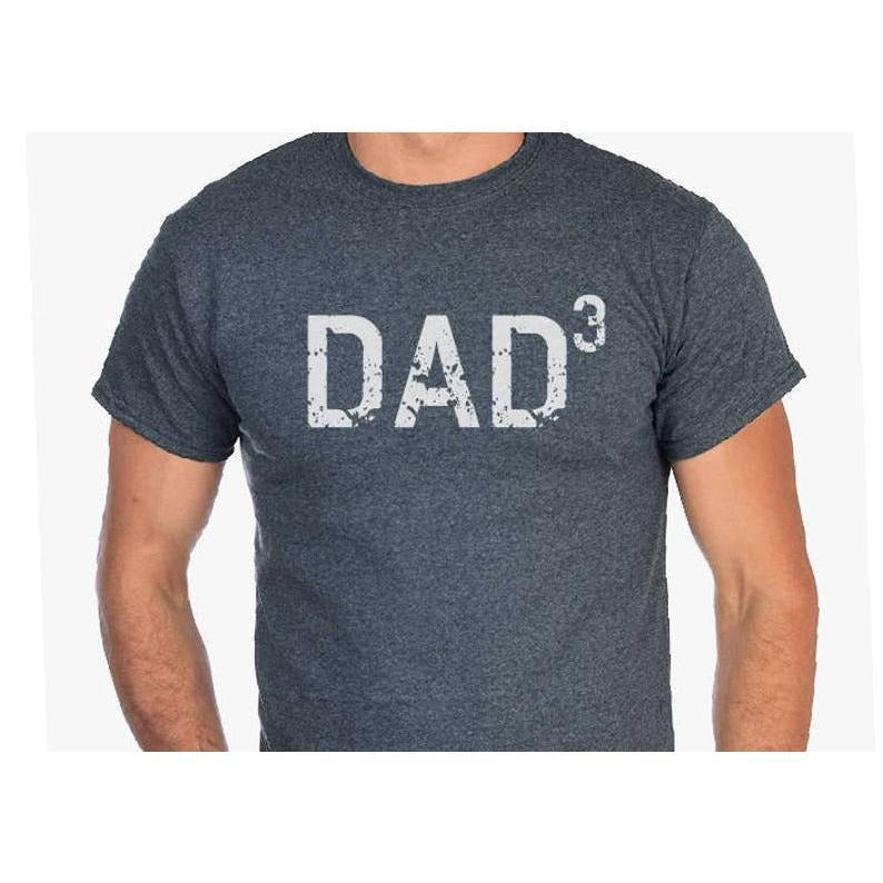 DAD 3 T Shirt- Dad Cubed T-shirt - Dad of 3 - Dad Shirt - Gift for husband - Gift for him T-shirt, sweater and Hoodie