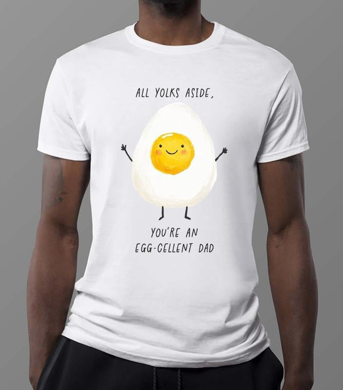 Dad Jokes Funny Fathers Day T-Shirt Comfy T-Shirt for Nature Lovers Streetwear Graphic