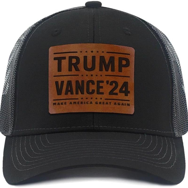 DailyCarry Trump 2024 USA Embroidered Hat Take America Back Hat Donald Trump Hat Black Red Adjustable Baseball Cap