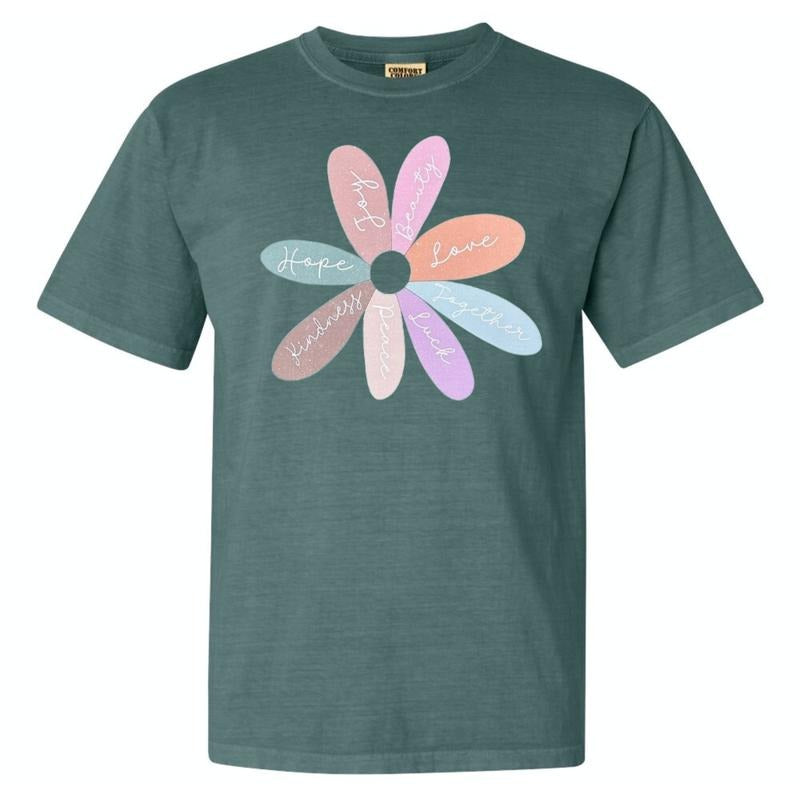 Daisy Affirmations Comfort Colors T-Shirt