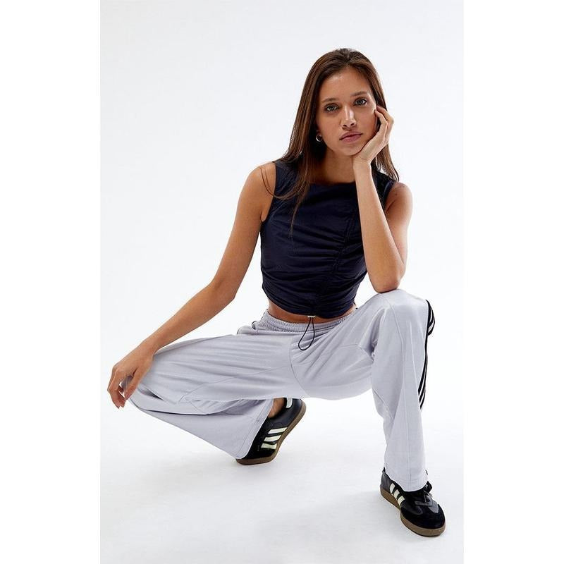 Daisy Street Women's Asymmetric Ruched Tank Top