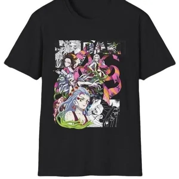 Daki Demon Slayer Kimetsu no Yaiba Manga Anime Plus size shirt Kawaii shirt Custom tshirt Gift for friends Gift for her Unisex t-shirt