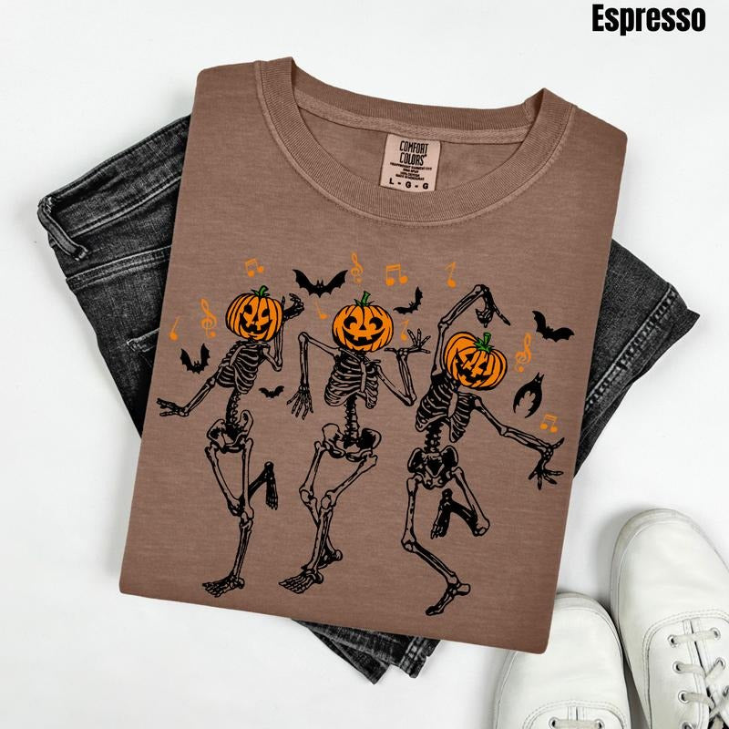Dancing Skeleton Trio Comfort Colors T-Shirt 'NLB'