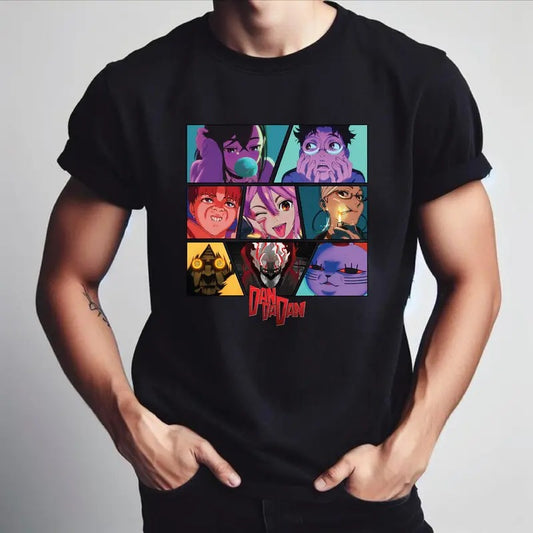 Dandadan Anime Graphic T-Shirt, Momo Ayase, Ken Takakura, Turbo Granny, Japanese Anime Tee, Gift For Anime Lovers