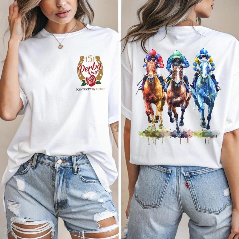 Derby Day Shirt Horse Race T-shirt Derby Weekend Sweatshirt Racing Derby Tee Derby Time Shirt Horse Derby Lover Shirt T-shirt, sweater and Hoodie