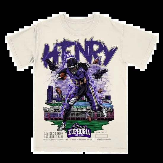 Derrick Henry Tee for Men - Vintage Tee Soft and Comfortable Shirt - Menswear - Graphic T-Shirt