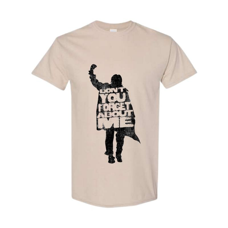 Designer Don't you forget about me 80's movie t-shirt Full Color, Full Size Classic Cotton