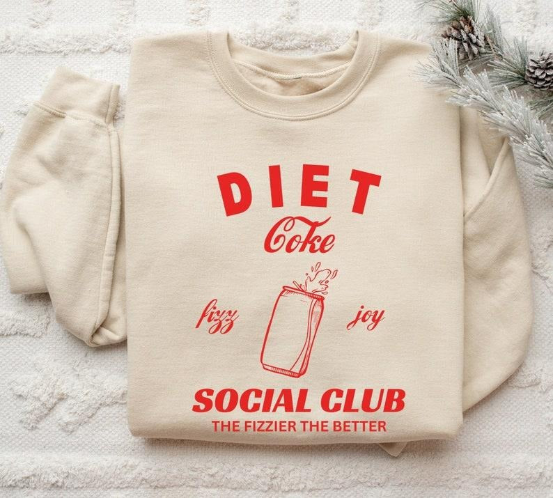 Diet Coke Shirt, Diet Coke Lover Sweatshirt, Funny Coke Shirt, Coke Lover Sweater, Coke Long Sleeve, Diet Coke sweater
