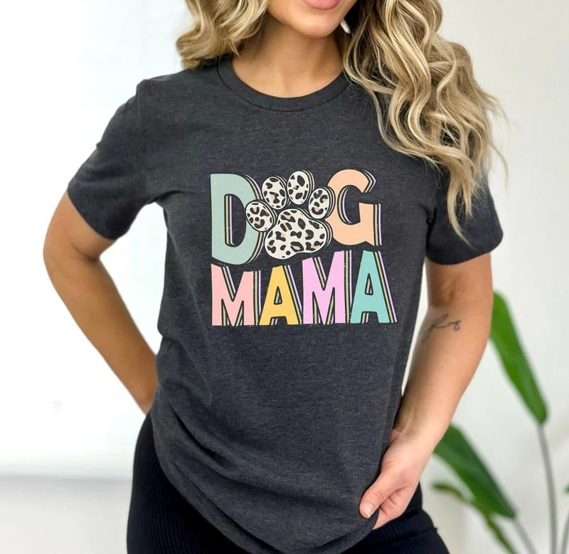Dog Mama Shirt, Dog Mom Gift, Dog Mom Tee, Dog Lover Gift, Fur Mama Shirt, Pet Lover T Shirt, unishirt, gift for mom, unisex, crewneck, mother's day
