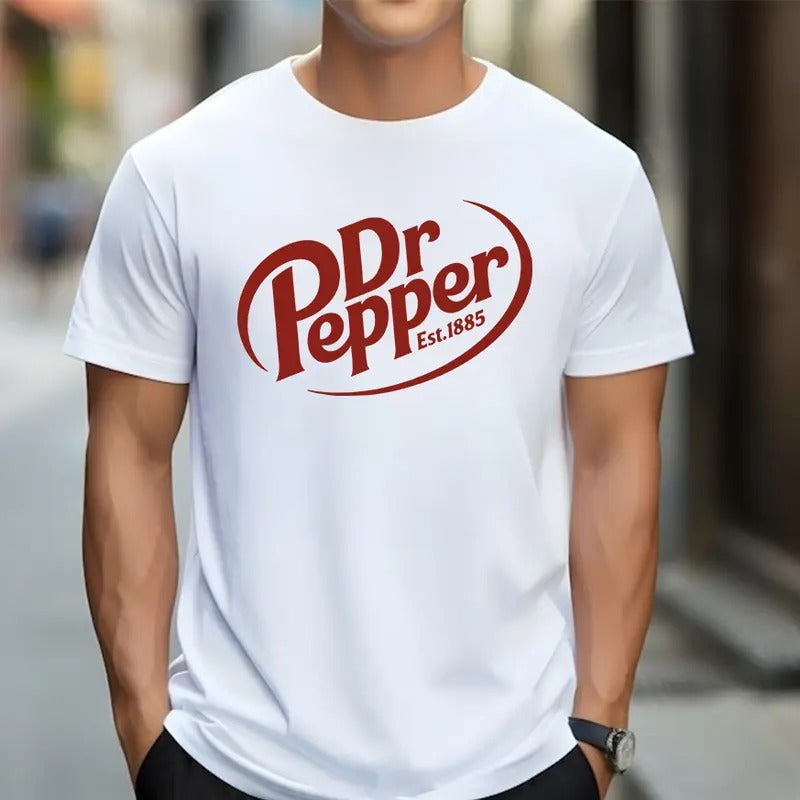 Dr. Pepper T-shirt Sweatshirt, Dr Pepper Lover, Dr Pepper Gift, Gift For Girlfriend, For Boyfriend, S - 4XL, Graphic Tee