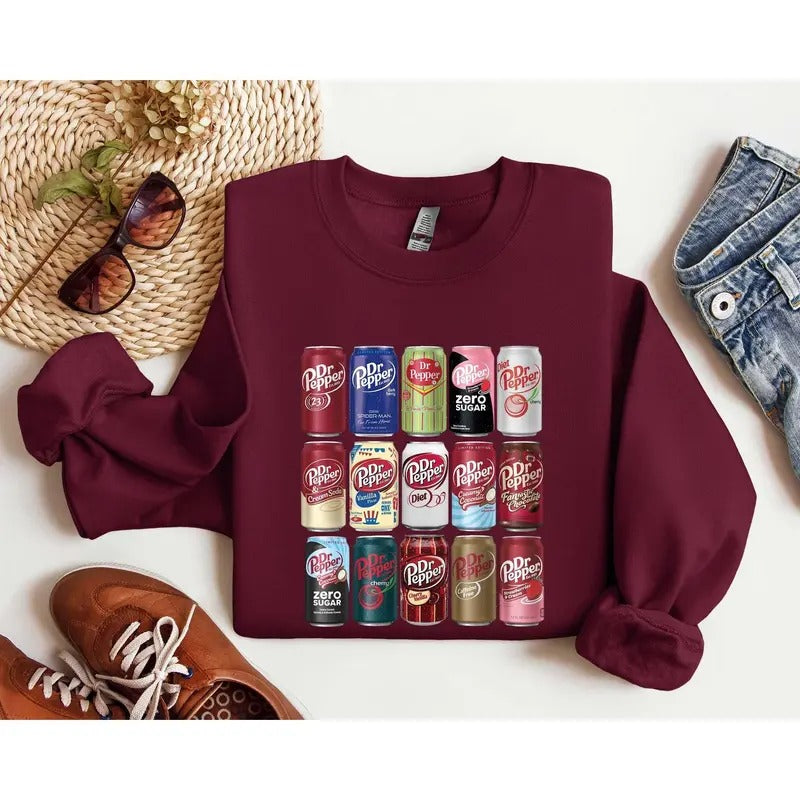 Dr Pepper Sweatshirt, Dr Pepper Christmas Shirt, Dr Pepper Sweatshirt, Christmas Gift for Dr Pepper Lover, Dr Pepper Fan Shirt