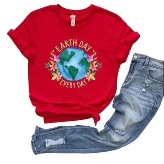Earth Day Everyday Shirt, Nature Lover Shirts, Eco Friendly Tee, Climate Change T-Shirt, Happy Earth Day Shirt, Gift For Nature Lover