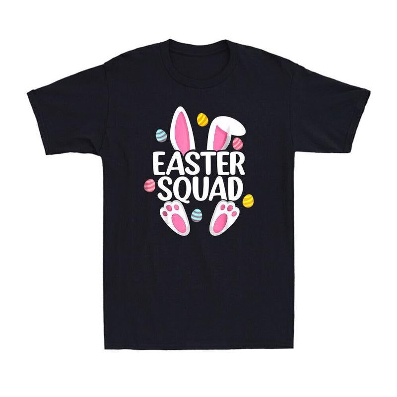 Easter Squad Family Easter Day Funny Bunny Egg T-Shirt, Easter T Shirt S-3Xl
