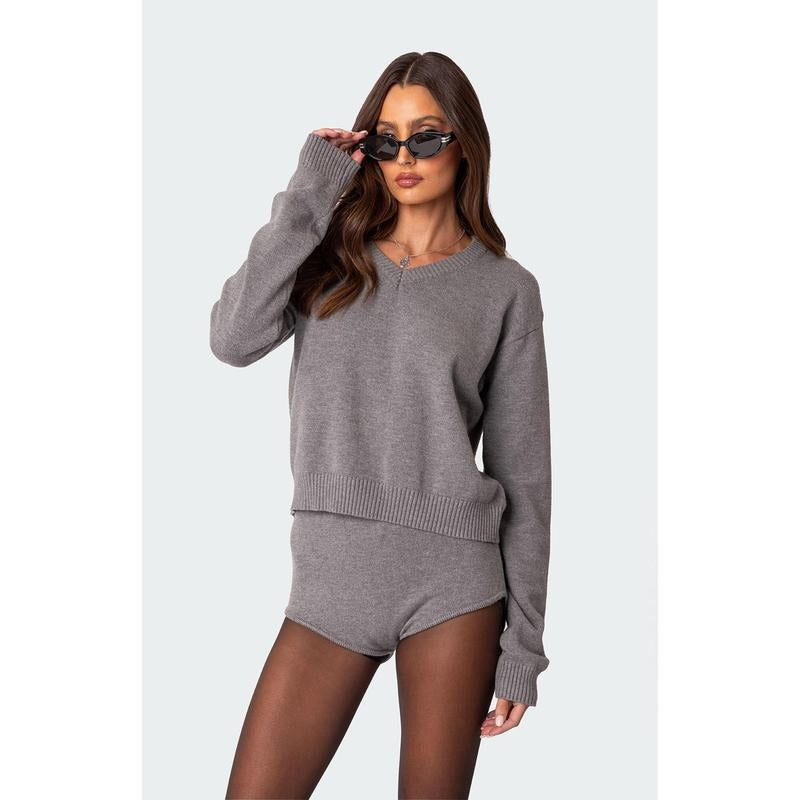 Edikted Women's Comfort Club Oversized Sweater