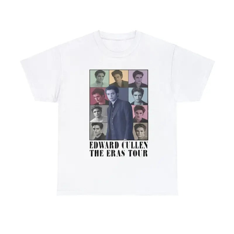 Edward Cullen The Eras Tour T- Shirt, Movie T shirt