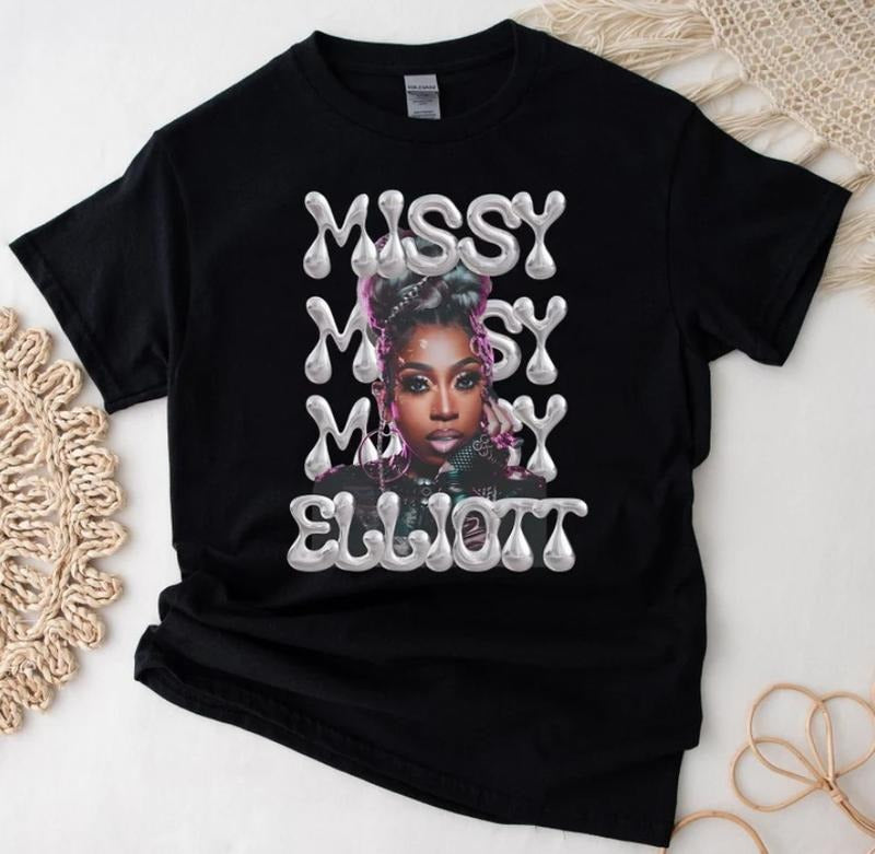 Elliott Tour 2024, Missy Out Of This World 2024, Music Tour Shirt