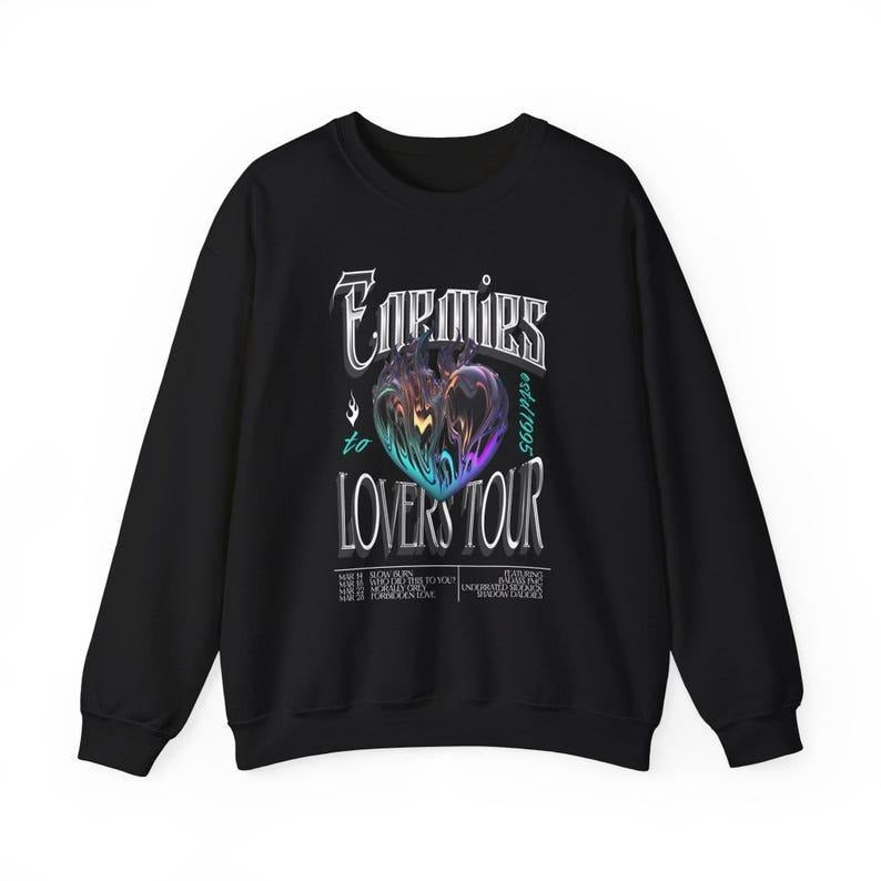 Enemies to Lovers Tour Sweatshirt, Romantasy Tropes Sweatshirt, Slow Burn Sweatshirt