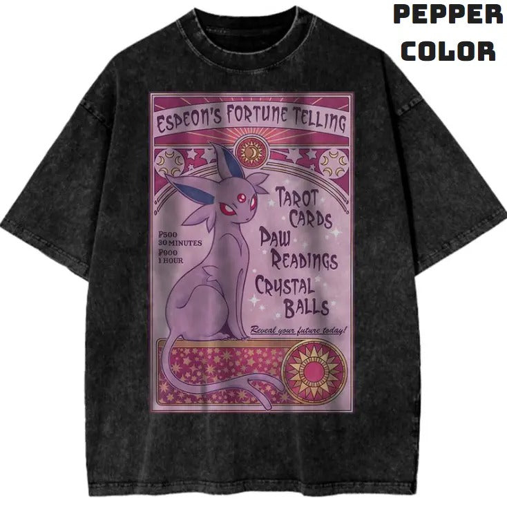 Espeon Vintage Graphic Tees, Pokémon T-Shirt, Pokemon Shirts, Vacation Outfits, Unisex Anime Manga Shirt Top Menswear Womenswear Streetwear
