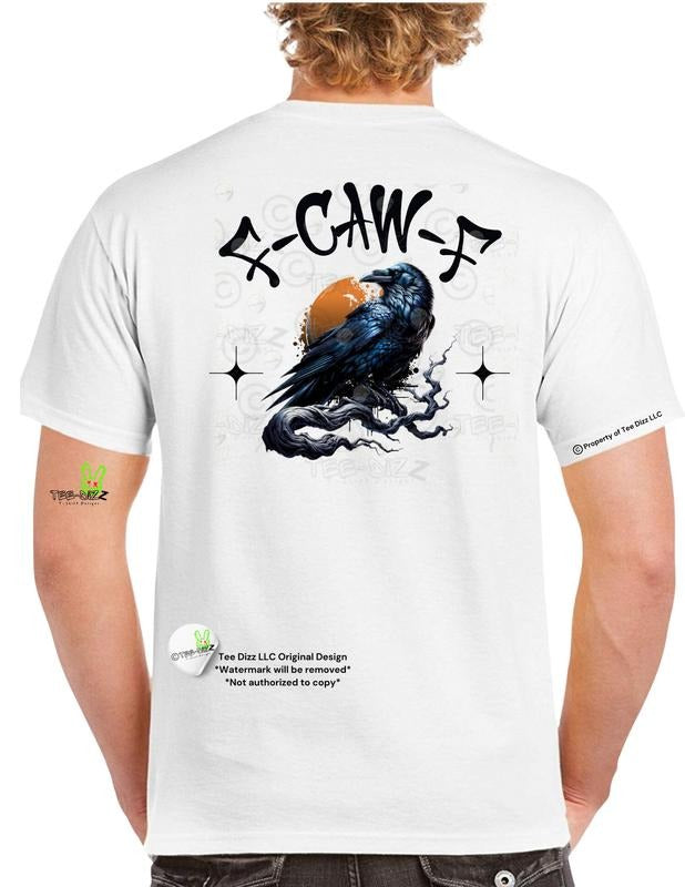 F-Caw-F : Unisex funny Graphic T-shirt