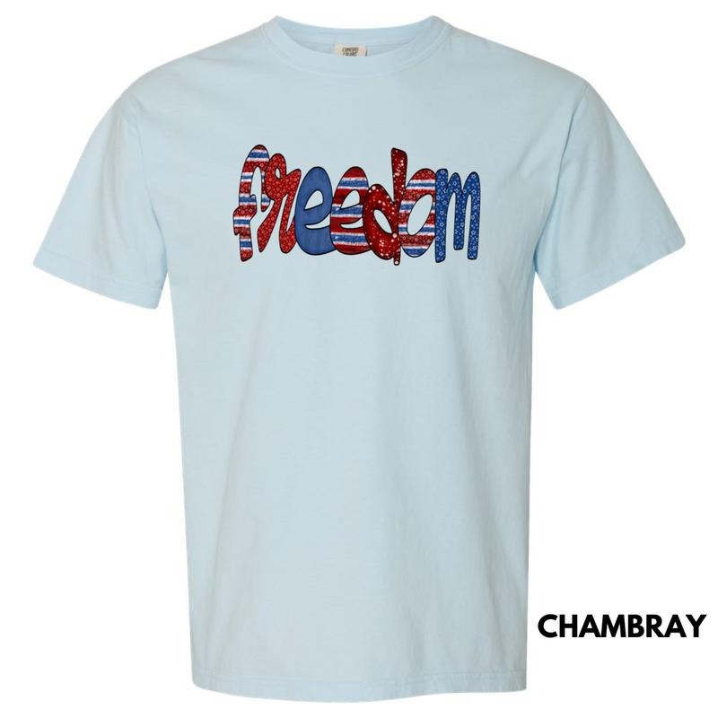 FREEDOM Doodle Comfort Colors T-Shirt