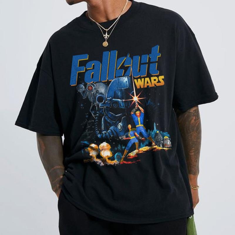 Fallout Wars Vintage Unisex Shirt Sweatshirt Hoodie
