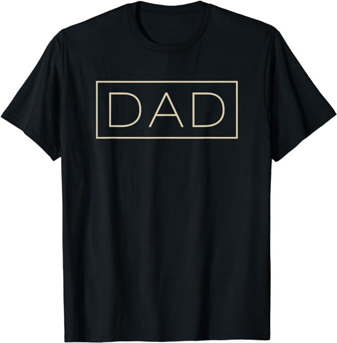 Father's Day T-Shirt, Gifts For Dad, Funny DAD T-Shirt Menswear Top