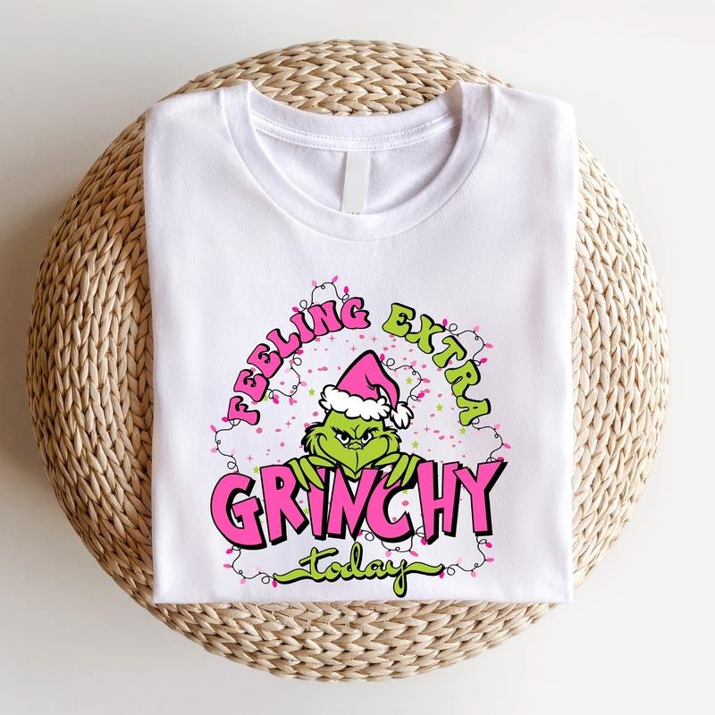 Feeling Extra Today Shirt, Trendy Christmas T-Shirt, Christmas Light Gift Tee, Funny Winter Holiday Short Sleeve, Retro Christmas Tee.