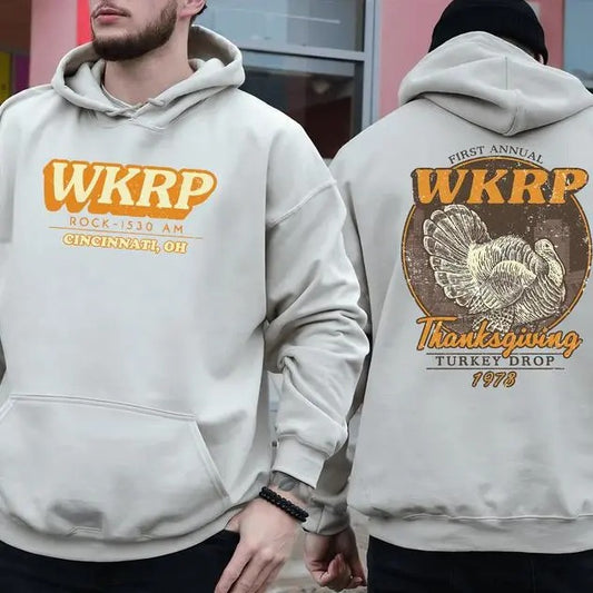 First Annual Thanksgiving Day Turkey Hoodie-Sweatshirt-Shirt, In Cincinnati Movie Sweater, Thanksgiving Gift, Happy Thanksgiving Shirt, Turkey Tee