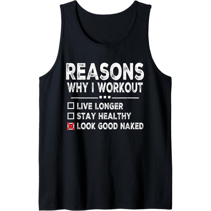 Fitness Meme - Workout Motivation Quotes - Funny Workout Tank Top made in usastyle{n002}2