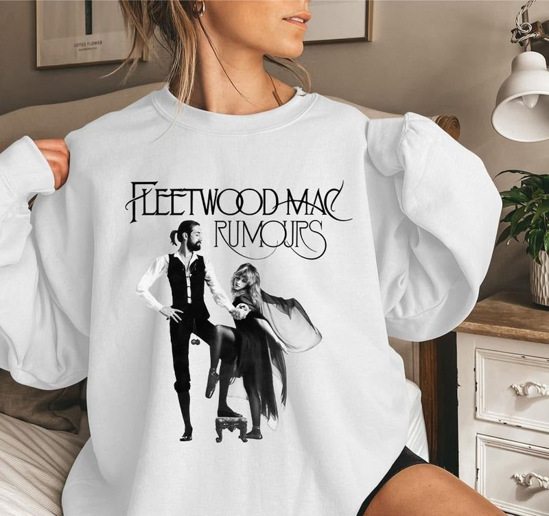 Fleetwood Mac Shirt Sweatshirt Hoodie, Classic Rock Shirt, Pop Rock Tee, Soft Rock Vintage Music Gift Shirt