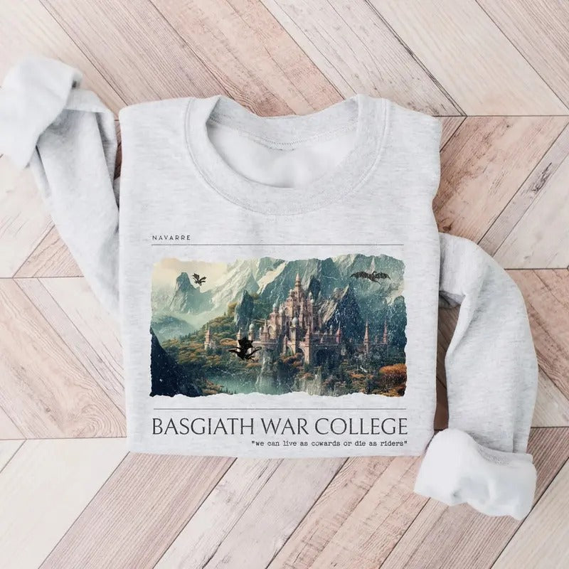Fourth Wing Sweatshirt Basgiath War College Sweatshirt, Fourth Wing Merch, Fourth Wing Shirt, Fourth Wing Basgiath T-shirt, sweater and Hoodie