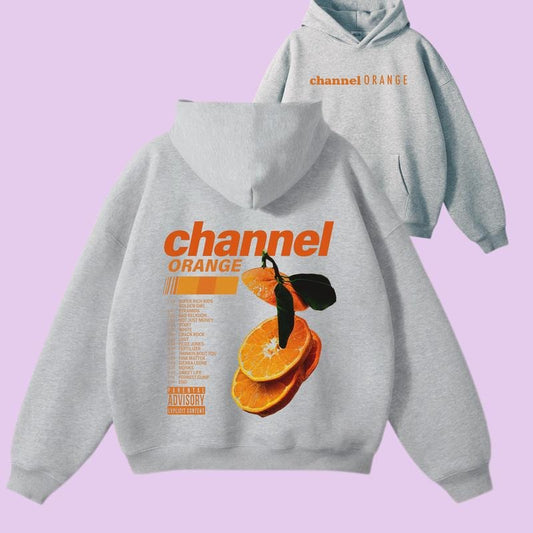 Frank Channell Orange Hoodie Sweatshirt & T-Shirt 2 Sides,Channel Orange Album Hoodie,Vintage Style Shirt,Blonded,Gift Her,for Him,Concert Fan Gift