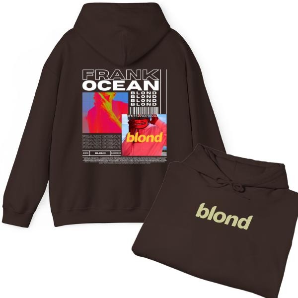Frank Ocean BLOND Hoodie T-Shirt, Frank Ocean Blond Album Cover Hoodie, Vintage Style Hoodie, Blonded, gift for him her, Unisex Hoodie