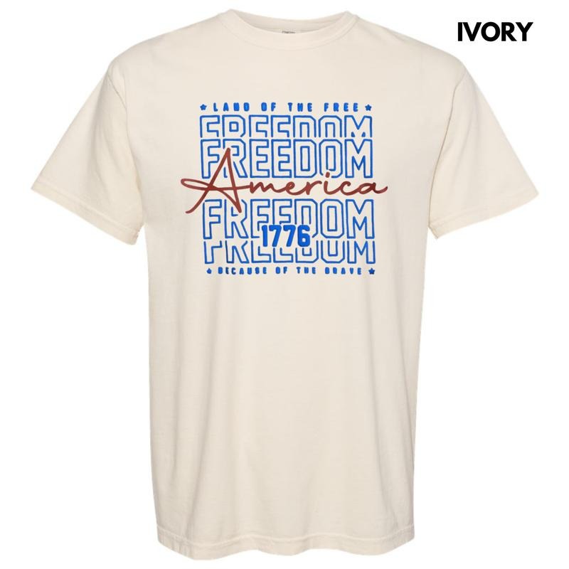 Freedom Puff Comfort Colors T-Shirt