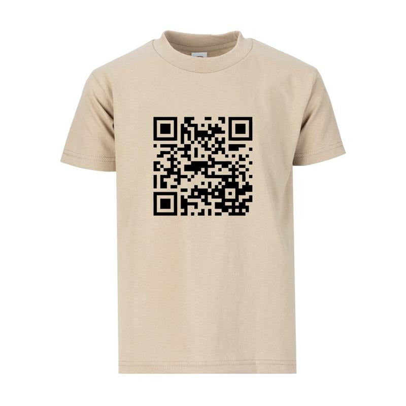 Funny "FU" QR Code Men's T-Shirt - comfortable T-shirt - For Men - For Women